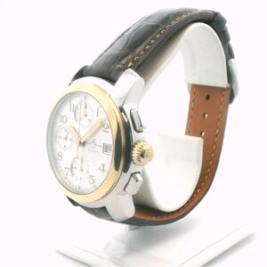 Baume & Mercier 18K Gold & Steel Chronograph Automatic Watch